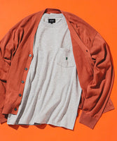 BEAMS B Logo Pocket T-Shirt