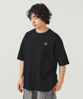 BEAMS x FRED PERRY Oversized Pique T-shirt