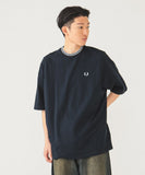BEAMS x FRED PERRY Oversized Pique T-shirt