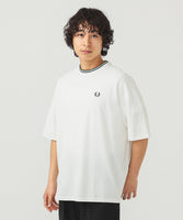 BEAMS x FRED PERRY Oversized Pique T-shirt