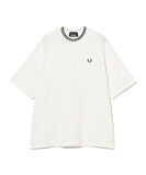 BEAMS x FRED PERRY Oversized Pique T-shirt