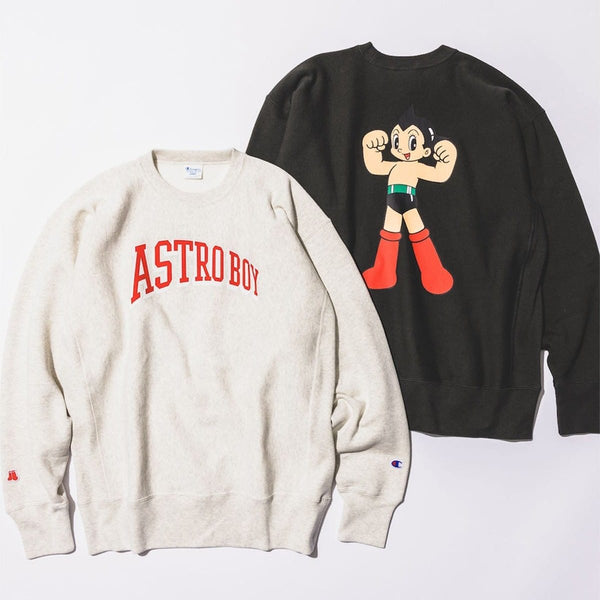 Champion for BEAMS x Astro Boy Crew Neck Sweatshirt