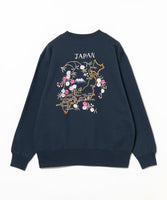 BEAMS x TAILOR TOYO SUKA CREW SWEAT EMBROIDERED