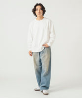 BEAMS x THE NORTH FACE PURPLE LABEL Logo L/S T-shirt