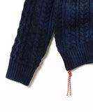 BEAMS JAPAN INDIGO ALAN KNIT