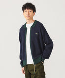 BEAMS x LACOSTE Zip Cardigan
