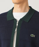 BEAMS x LACOSTE Zip Cardigan
