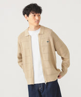 BEAMS x LACOSTE Zip Cardigan