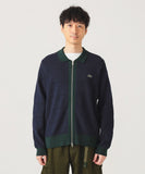 BEAMS x LACOSTE Zip Cardigan