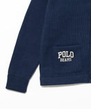 BEAMS x POLO RALPH LAUREN LS V-NECK VARSITY CARDIGAN