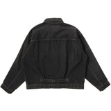 STARBUCKS STAND by BEAMS Black Denim Jacket