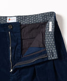 BEAMS JAPAN 2-Pleat Indigo Corduroy Pants