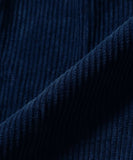BEAMS JAPAN 2-Pleat Indigo Corduroy Pants