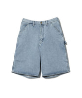 BEAMS JAPAN MONSTER STRETCH DENIM PAINTER SHORTS