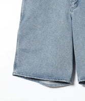 BEAMS JAPAN MONSTER STRETCH DENIM PAINTER SHORTS