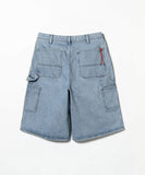 BEAMS JAPAN MONSTER STRETCH DENIM PAINTER SHORTS