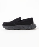 BEAMS Suede Sneaker Loafers