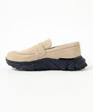 BEAMS Suede Sneaker Loafers