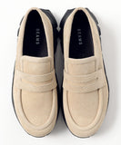 BEAMS Suede Sneaker Loafers