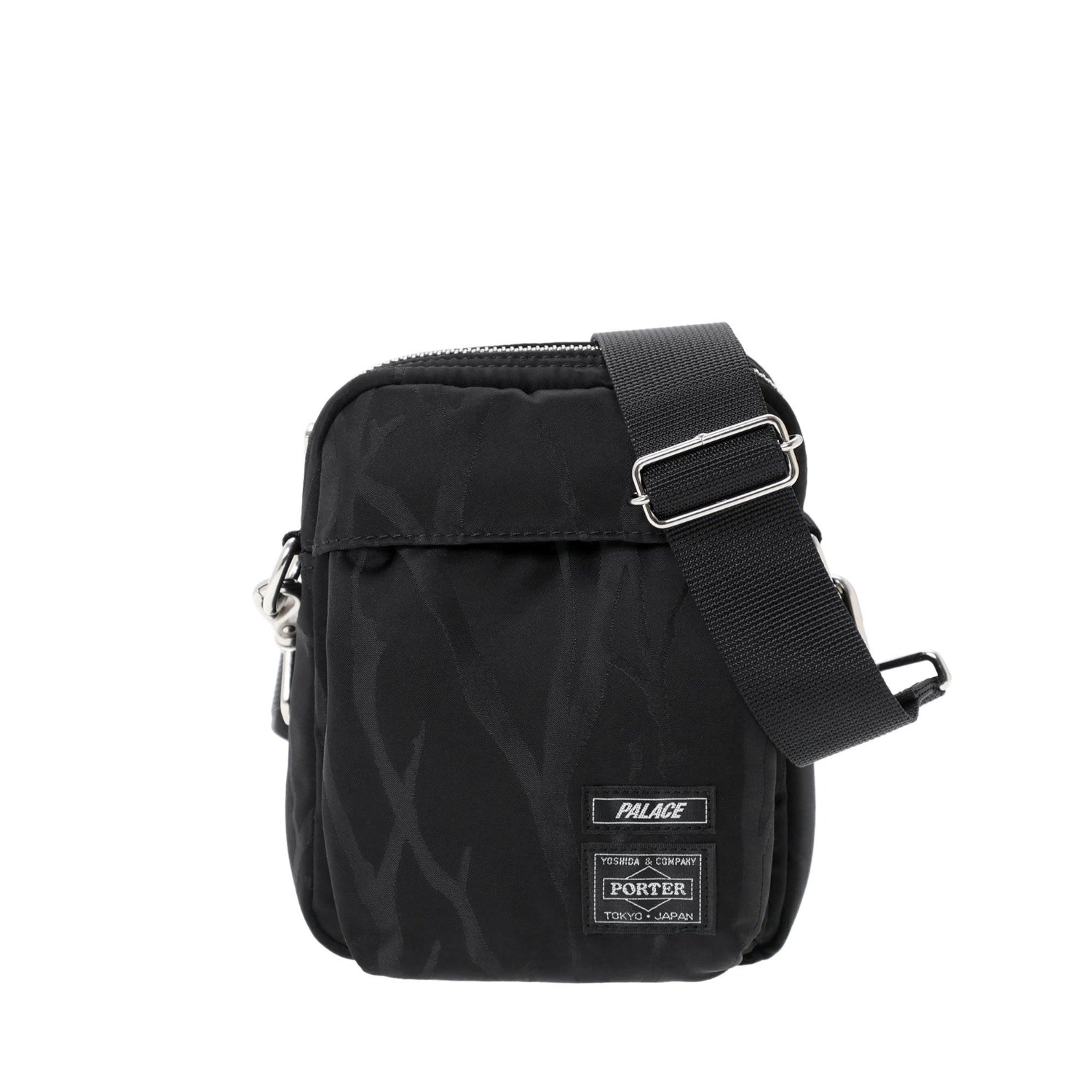 Palace x Porter Vertical Shoulder Bag Black/Jacquard - FW24 - US