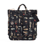 PORTER FEATHER CAMO HELMET BAG [ 381-96412 ]