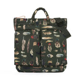 PORTER FEATHER CAMO HELMET BAG [ 381-96412 ]