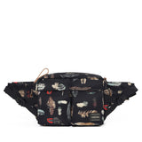 PORTER FEATHER CAMO HIP BAG [ 381-96414 ]