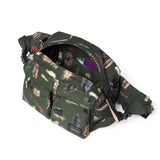 PORTER FEATHER CAMO HIP BAG [ 381-96414 ]