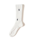 BEAMS x POLO RALPH LAUREN GOLF CREST LOGO SOCKS