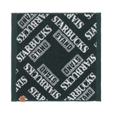 STARBUCKS STAND by BEAMS Logo Hand Towel