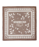 STARBUCKS STAND by BEAMS Coffee Cherry Bandana