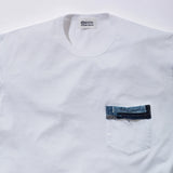 KUON 25S/S Boro Trimmed Pocket Tee [ 114CS06C1H1-00-02 ]