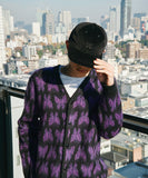 NEEDLES x STUDIOUS Velour Cap - Papillon Embroidery