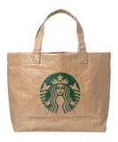 STARBUCKS STAND by BEAMS Logo PVC Shopper Tote Bag S
