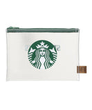 STARBUCKS STAND by BEAMS Logo PVC Pouch Clear