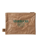 STARBUCKS STAND by BEAMS Logo PVC Pouch