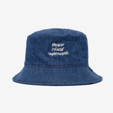 WTAPS 26S/S BUCKET 01 / HAT / COTTON. DENIM [ 261HCDT-HT12 ]