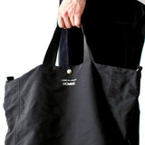COMME des GARCONS HOMME Cotton Nylon Grosgrain Bag [ HQ-K292 ]