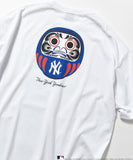 FREAK'S STORE x MLB Back Print 'DARUMA' Crew Neck T-Shirt