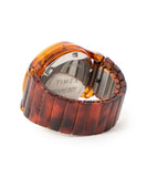 BEAMS BOY x TIMEX RING WATCH Tortoise Shell
