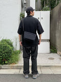 DAIWA D-VEC x Manhattan Portage BLACK LABEL IRVING MESSENGER BAG FISH NETS NYLON
