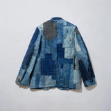 KUON 24A/W Distressed Denim Blazer [ 144JK060700-77-02 ]