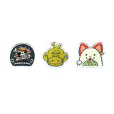 ONE PIECE BASE SHOP 3-Piece Acrylic Clip Set