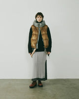 beautiful people x NANGA multilayering down vest blouson