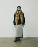 beautiful people x NANGA multilayering down vest blouson