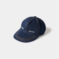 TIGHTBOOTH 25S/S LABEL LOGO DENIM 6 PANEL [ SS25-H02 ]