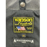 [ Pre-order ] MASTERMIND WORLD x VANSON TEAM JACKET BONES CUSTOM