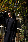 BLUE BLUE JAPAN GOLD YARN INDIGO BAND COLLAR SHIRT ONE PIECE