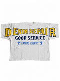 KAPITAL 18.5/- Jersey Crew T-Shirt ( DENIM REPAIRpt ) [ EK-1602SCA ]