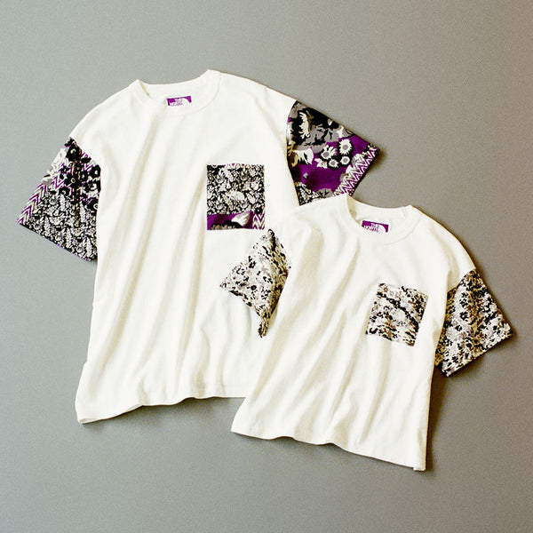 THE NORTH FACE PURPLE LABEL Flower Printed Field Tee [ N25SH071 ]